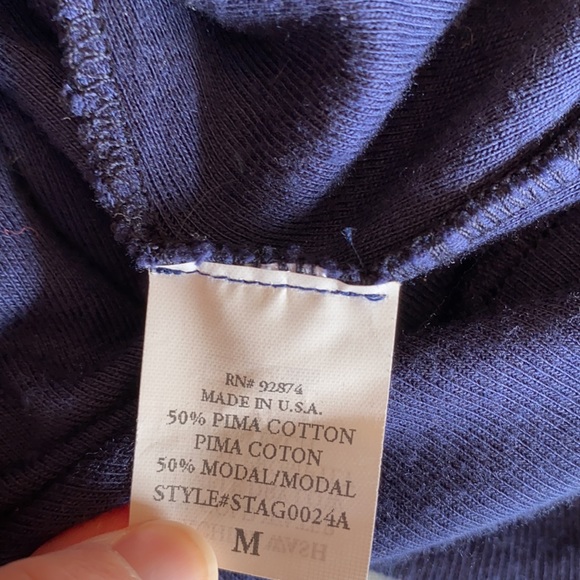 Anthro Splendid Pima Cardigan Navy sz M - Picture 7 of 8